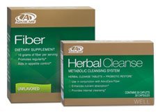AdvoCare Herbal Cleanse & Fiber UNFLAVORED (kit) | Herbal Cleanse 20 Capsules & Fiber 10 Pouches