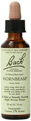 Bach Original Flower Remedies Supplement, Hornbeam, 20 ml, 0.7 Fluid Ounce