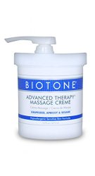 Biotone Advanced Therapy Massage Creme, 16 Ounce