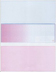 Blank Middle of Page Laser Checks – Blank Checks – 500 count – Red/blue rainbow