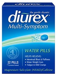 Diurex Water Pills, 42 Count Pills (Pack of 3)