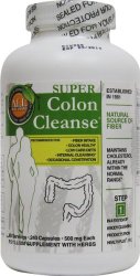 Health Plus Super Colon Cleanse — 240 Capsules