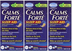 Hyland’s Calms Forte Sleep Aid Tablets, Natural Stress and Sleep Relief, 300 Count