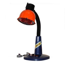 Infrared Heat Lamp Desk Model(Heat Therapy & Light Therapy) 110 V. including Bulb + 6mo. Warranty, (free Shipping), Made in Korea