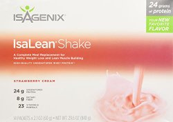 Isalean Shake Strawberry Cream – 14 packets – 2.1 oz