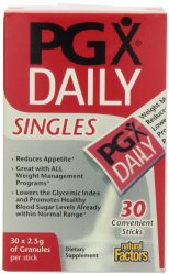 Natural Factors PGX Daily Singles, 2.5 g, 30-Count
