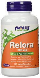 Now Foods Relora 300 mg, Veg-capsules, 120-Count