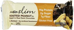 NuGO Slim Roasted Peanut, 1.59-Ounce (Pack of 12)