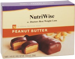 NutriWise – Peanut Butter Diet Protein Bars (7 bars)