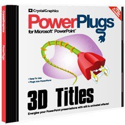 PowerPlugs: 3D Titles for PowerPoint Volume 1