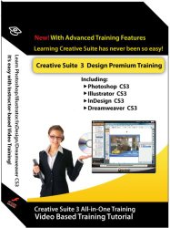 Adobe Creative suite 3 Design Premium Training Courses (Photoshop, Illustrator, InDesign & Dreamweaver)