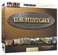 Complete U.S. History 1500-1895 3 CD-ROM Set (Jewel Case)