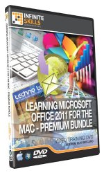 Discounted Bundle – Microsoft Office For The Mac Training DVD – Tutorial Video