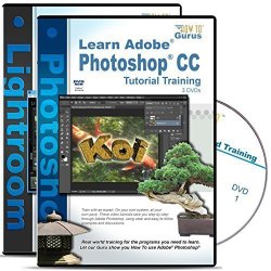 Learn Fast Adobe Photoshop CC Tutorial & Adobe Photoshop Lightroom 5 Training 5 DVDs List Price $79.95