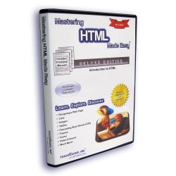 Mastering HTML Made Easy Training Tutorial v. 4 – How to use HTML Video e Book Manual Guide. Even dummies can learn web design from this total CD for everyone, with Introductory – Advanced material from Professor Joe