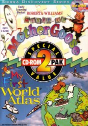 Roberta Williams’ Mixed up Mother Goose & My First World Atlas: Early Learning Basics, Ages 3 & Up!: Sierra Discovery Series (2 Cd-rom Edition) COMPLETE