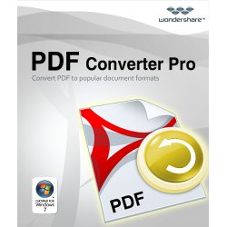 Wondershare  PDF Converter Pro-Convert and create high quality PDF files [Download]