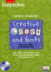 CD Clips & Fonts by Becky