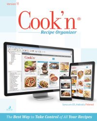 Cook’n Recipe Organizer Version 11 PC [Download]
