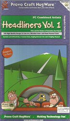 Headliner Vol. 1 Clip-Art CD-Rom Hugware ImageArt Collection 15