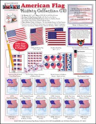 ScrapSMART – American Flag History Collection Software – Jpeg, PDF, and Microsoft Word Files [Download]