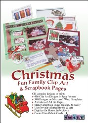 ScrapSMART – Christmas Family Fun Clip Art and Scrapbook Pages Software – 416 Designs and 340 Templates for Mac [Download]