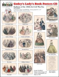 ScrapSMART – Godey’s Lady’s Book Posters: Software Collection- Jpeg & PDF Files [Download]