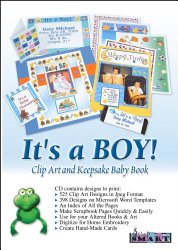 ScrapSMART – It’s a Boy – Software Collection – Jpeg & Microsoft Word files [Download]