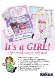 ScrapSMART – It’s a Girl – Software Collection – Jpeg & Microsoft Word files [Download]