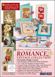 ScrapSMART – Romance: Valentine, Wedding, Anniversary, Birthday Vintage Collection Software – Jpeg & PDF Files [Download]