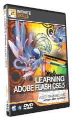 Beginners Adobe Flash CS5.5 – Training DVD, 10 Hours +