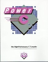 Power C: ANSI Standard High-Performance C Compiler