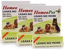 3 PACK HomeoPet Leaks No More (45 mL)