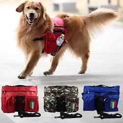 AerWo Pet Cat Dog Travel Carrier Bag Backpack Adjustable Saddle Back Pack Red