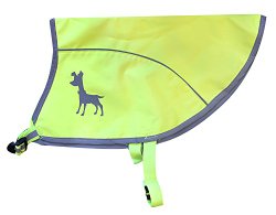 Alcott Essentials Visibility Dog Vest, Medium, Neon Yellow with Reflective Accents