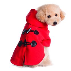 Alfie Pet by Petoga Couture – Meave Coat – Color: Red, Size: M