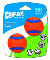 Chuckit! Small Ultra Ball 2-Inch, 2-Pack