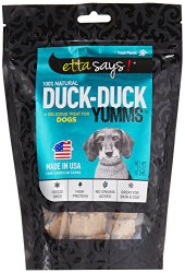 Etta Says Freeze Dried Duck Meat 100-Percent All Natural Duck Meat Treat, 2-3/4-Ounce