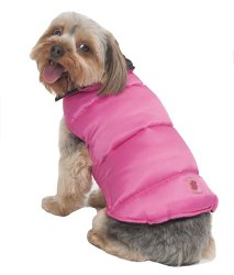 Fashion Pet Reversible Arctic Dog Coat, Medium, Pink
