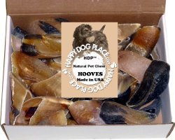HDP Large Hooves Naturals Made in USA Size:1_LB