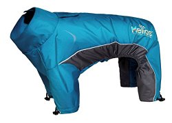 Helios Blizzard Full-Bodied Adjustable and 3M Reflective Dog Jacket, Blue, SM