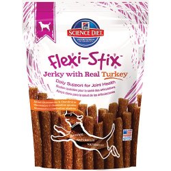 Hill’s Science Diet 7.1 oz Flexi-Stix Turkey Jerky Treats Dog Food, Small