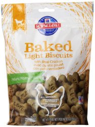 Hill’s Science Diet Baked Light Biscuits with Real Chicken Medium Dog Treats, 9-Ounce Pouch