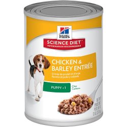 Hill’s Science Diet Puppy Gourmet Chicken Entree Dog Food, 13-Ounce Can, 12-Pack