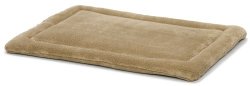 MidWest Quiet Time Pet Bed Deluxe Micro Terry, Taupe  23″ x 18″