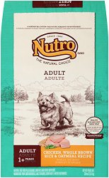 NUTRO Adult Chicken, Whole Brown Rice and Oatmeal Recipe Dog Food 30 Pounds