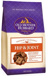 Old Mother Hubbard Mother’s Solutions Hip & Joint Natural Crunchy Dog Treats, 20-Ounce Bag