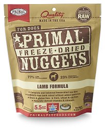 Primal Freeze Dried Lamb Formula for Dogs 5oz