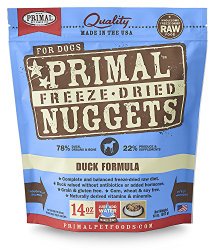 Primal Pet Foods Freeze-Dried Canine Duck Formula 14 oz