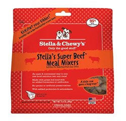 Stella & Chewy’s 1 Pouch Freeze Dried Super Beef Meal Mixers, 3.5 oz
